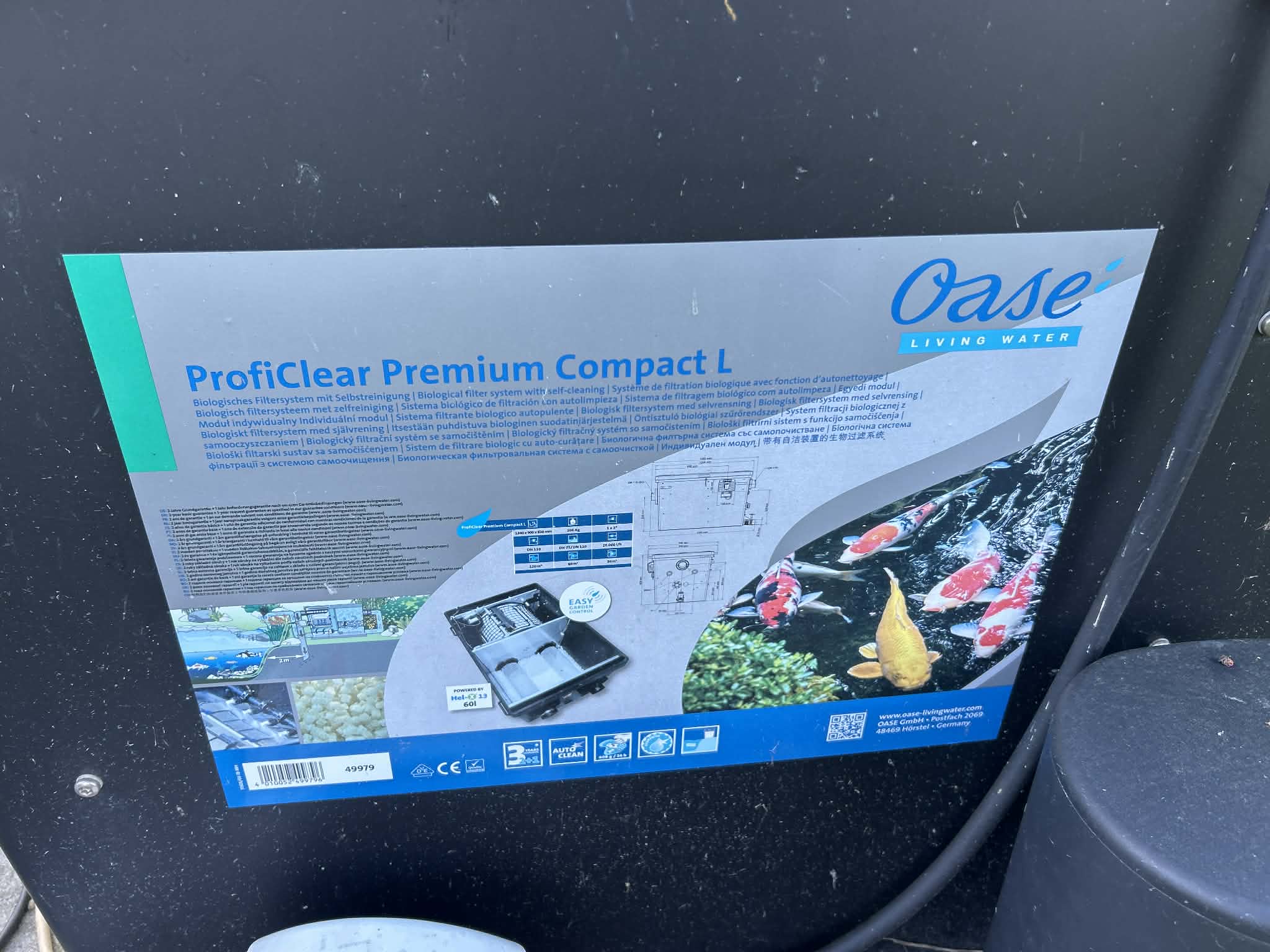 proficlear, filtre tambour oase